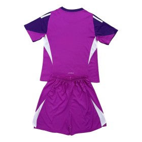 Fotbalové dresy Los Angeles FC Purple Version Brankářské Dětské 2025 Krátký Rukáv
